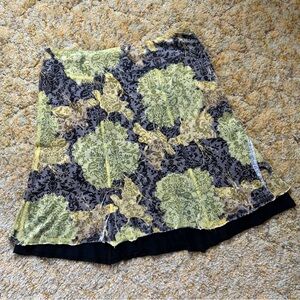 Lemon Lime Paisley Fairy Skirt